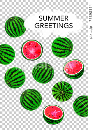 SUMMER GREETINGS watermelon SUMMER GREETINGS watermelon 78898554