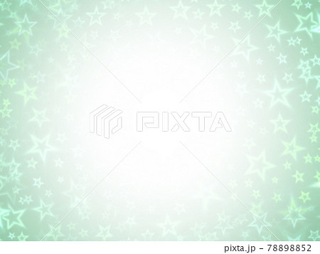 ホログラムの無数の星が弾ける背景イメージ/薄緑 中央から放射状に濃くなるグラデーション 横 他色有  78898852