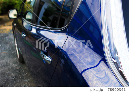 洗車時しコーティングをした車の輝き 78900341