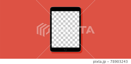 タブレットpc　モックアップ　ベクター　背景 78903243