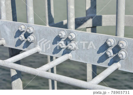 鳥飼大橋の金属接合部分 鳥飼大橋の金属接合部分 78903731