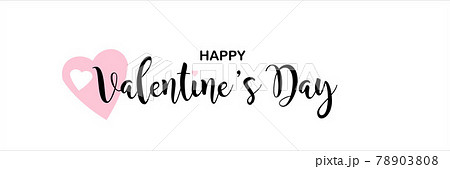 Happy Valentines Day vector illustration. 78903808