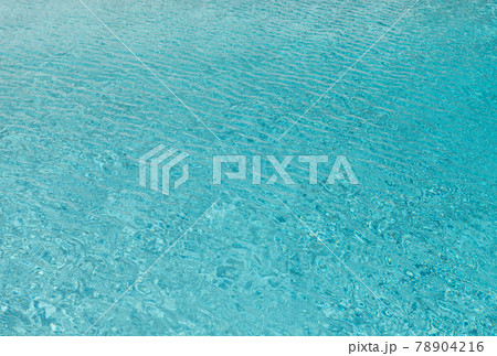 Sea water background. Blue sea surface with ripples. Rippled texture of ocean surface 78904216