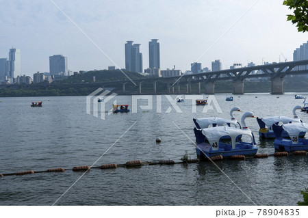 ソウル 橋 風景 78904835