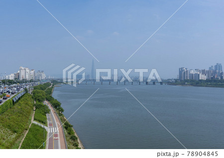ソウル 橋 風景 78904845