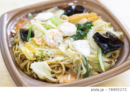 美味しい五目あんかけ焼きそば 78905272