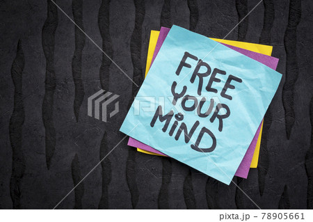 free your mind reminder note 78905661