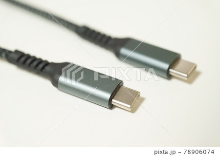 両端がUSB Type-Cのケーブル 両端がUSB Type-Cのケーブル 78906074