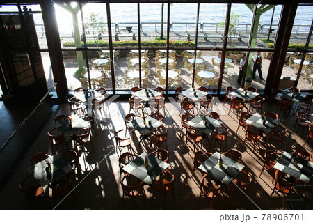 アマゾン地域の観光地ドッカス内のレストラン ブラジル アマゾン地域の観光地ドッカス内のレストラン ブラジル 78906701