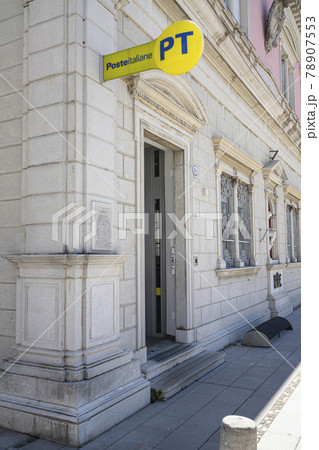 Italian post office sign - Stock Photo [78907553] - PIXTA