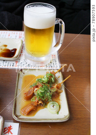 大阪名物どて焼きと生ビール 大阪名物どて焼きと生ビール 78907593