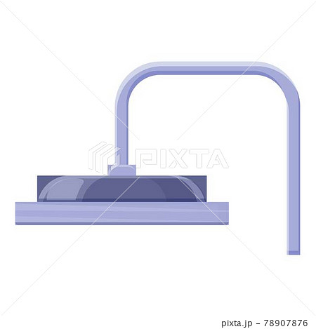 Shower in fitness center icon, cartoon style Shower in fitness center icon, cartoon style 78907876