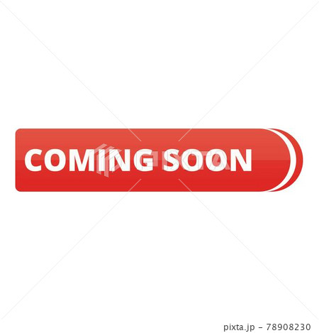 Coming soon share icon, cartoon style 78908230