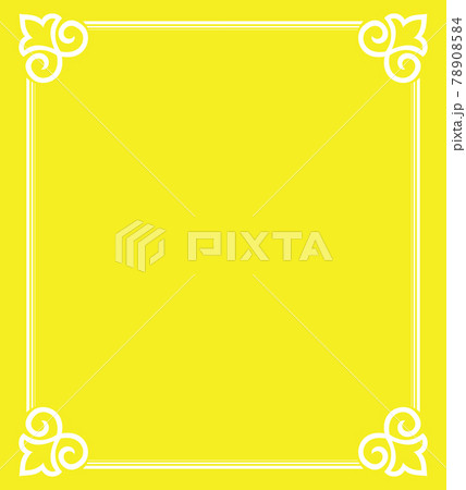 Decorative frame Elegant vector element for design i 78908584