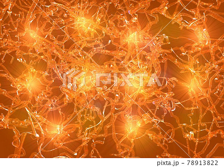 神経　脳神経　自律神経　副交感神経　伝達組織　イメージ　背景(3DCG) 78913822