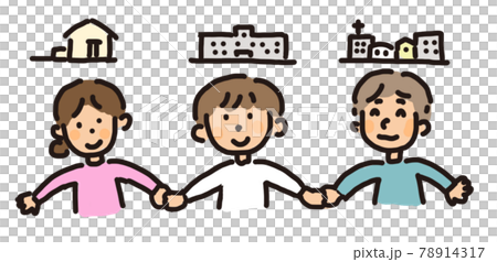 Image of cooperation between community, school and home 78914317