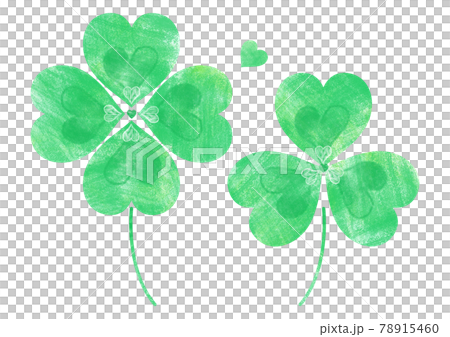 快樂三葉草綠色柔和風格 78915460