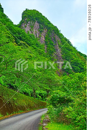 春の和歌山古座奇岩 78916016