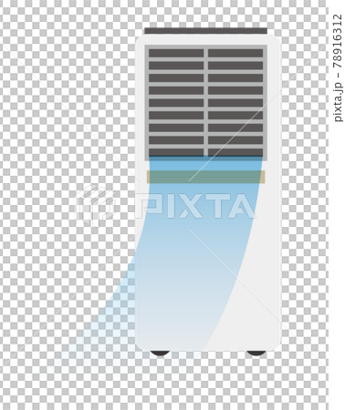 The front of a portable cooler in operation 78916312