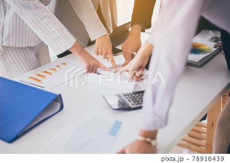 Hands group of people business team pointing to document together,Teamwork planning to profit and goal Hands group of people business team pointing to document together,Teamwork planning to profit and goal 78916439