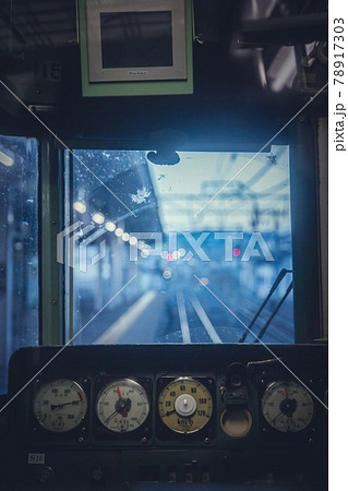 しなの鉄道115系の憧れの運転台の写真素材 [78917303] - PIXTA