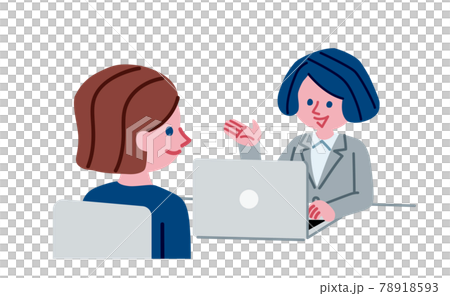 商務人士與客戶進行商務會談 78918593