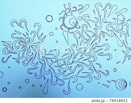 図形　塗り絵 78918832