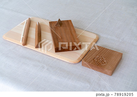 練り切り（和菓子）を作る道具 78919205