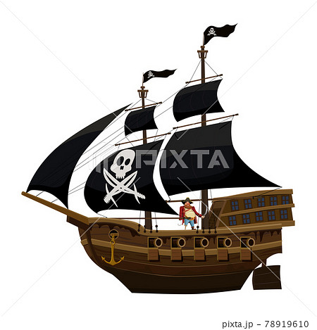 clipart of waving flags on ships