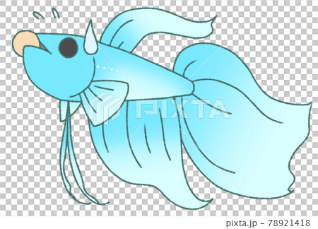 Solid (light blue) that seems to be difficult to eat due to large food 78921418