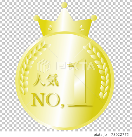 1st most popular label with medal-shaped crown 1st most popular label with medal-shaped crown 78922775
