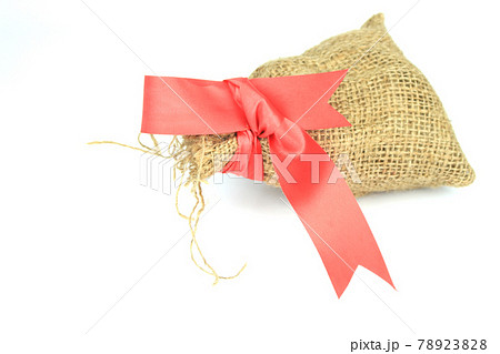 Small sack, isolated on white 78923828