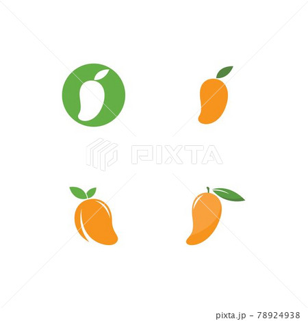 Mango logo flat design vector Mango logo flat design vector 78924938