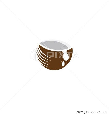 Coconut fruits vector 78924958