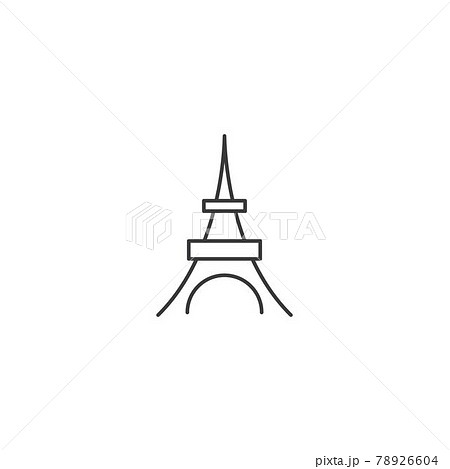 Eifel Tower ilustration vector 78926604