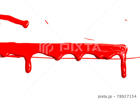 Red acrylic paint Red acrylic paint 78927154