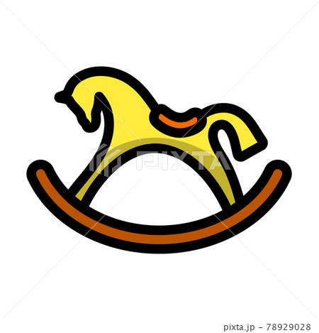 Rocking Horse Icon Rocking Horse Icon 78929028