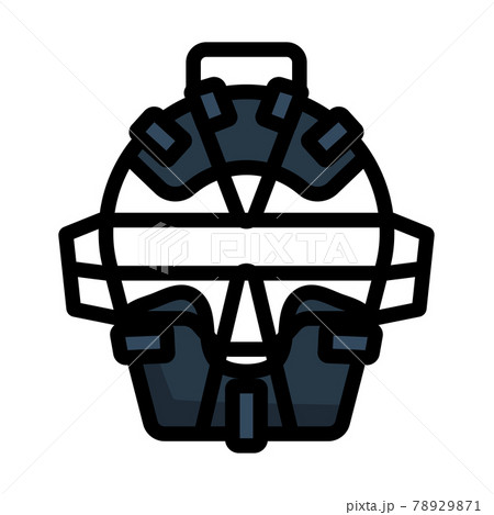 Baseball Face Protector Icon 78929871