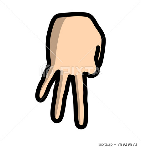 Baseball Catcher Gesture Icon 78929873