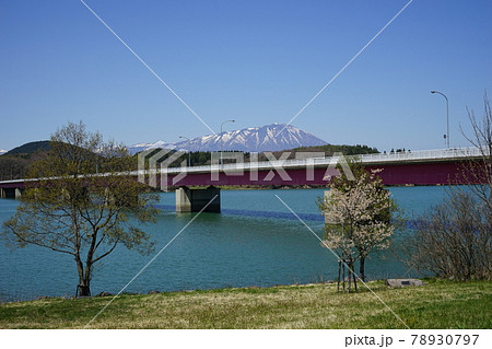 満水状態の御所湖 満水状態の御所湖 78930797