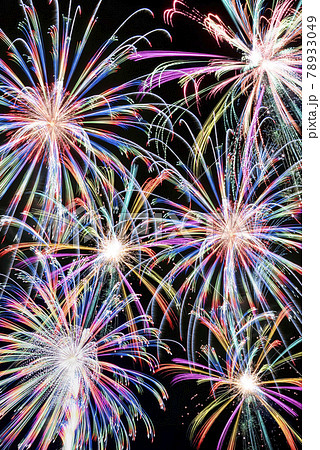 夏イメージ 花火大会の写真素材