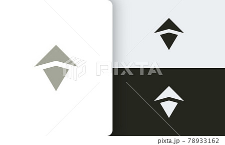 travel or adventure logo vector design with simple and modern compass shape 78933162