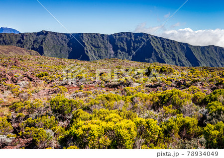 Piton de la Fournaise volcano, Reunion island, France 78934049