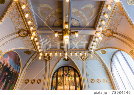 Municipal house, Prague, czech republic 78934546