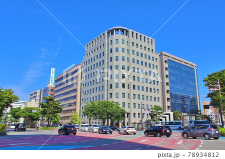 【福岡市】　天神 　昭和通りと渡辺通りの交差点 78934812