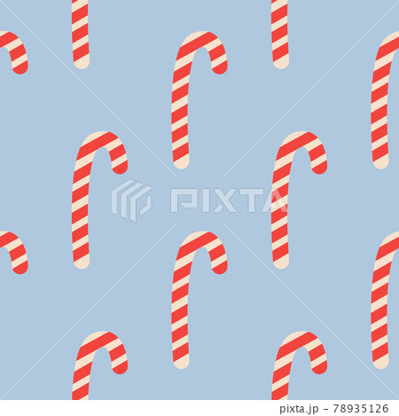 Christmas candy cane stripes seamless pattern in red and white. Popular winter festive background Christmas candy cane stripes seamless pattern in red and white. Popular winter festive background 78935126