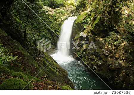 徳島県海陽町 轟九十九滝 横見滝 徳島県海陽町 轟九十九滝 横見滝 78937285
