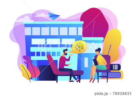 Psychologist service concept vector illustration. 78938835
