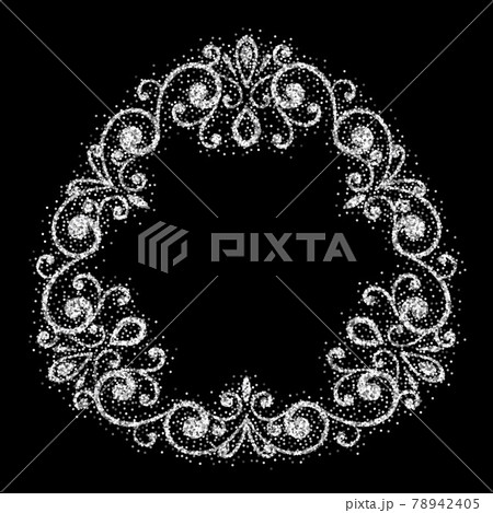 Retro shiny frame or border. Vector illustration. 78942405