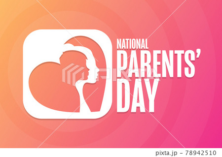 National Parents Day. Holiday concept. Template for background, banner, card, poster with text 78942510